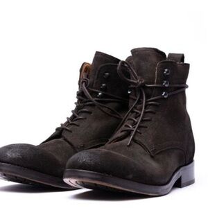 Hudsonshoes Yew Brown suede Brown Boots